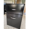 Image 4 : Modern Contemporary Home Office Desk w/ Genuine Leather Boss Chair On Casters