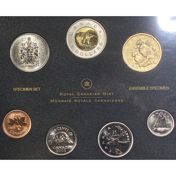 2005 Specimen Set