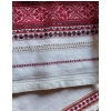 Image 7 : Assortment Of Ukrainian Style Linens & Doilys w/Punch Bowl & Brass