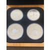 Image 1 : 1976 Montreal Olympic Silver Coin Proof Set with Certificate of Authenticity