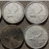 Image 3 : Canadian 25-cent Pieces 80% Silver 64.13 Grams