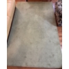 Manor Park Collection Green Fabric Rug, Red Stain, 5.00x8.00