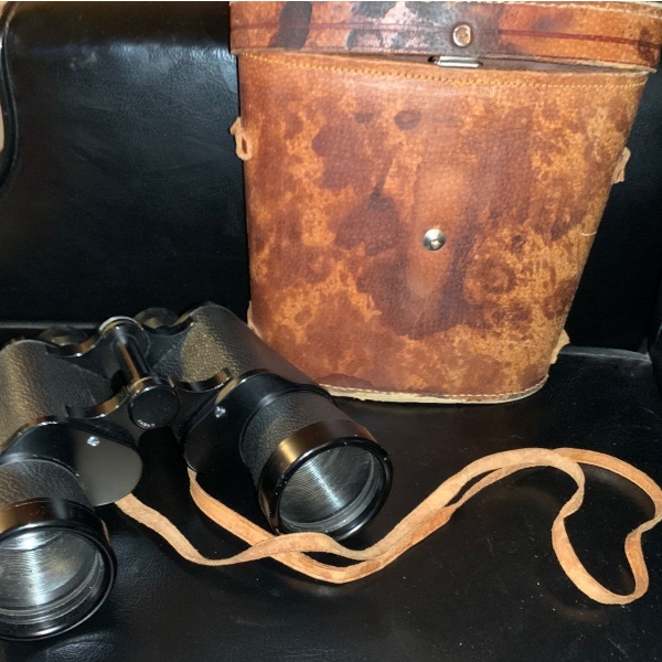 Vintage TOR No. 150215 7x50 Coated Vintage Binoculars in Case 