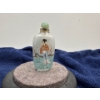 Image 1 : Hand Painted Lady Glass Snuff Bottle with Spoon 3H