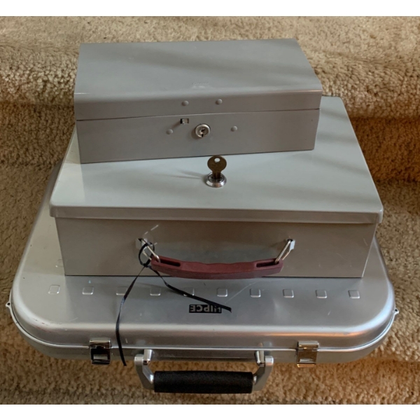Assorted Cash & Lock Boxes 16L