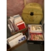Image 1 : Misc. Cards Collection w/ Wooden Lovely Storage Box 