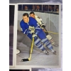 Image 4 : Vintage NHL Hockey Player Cards Featuring Game Action Photography