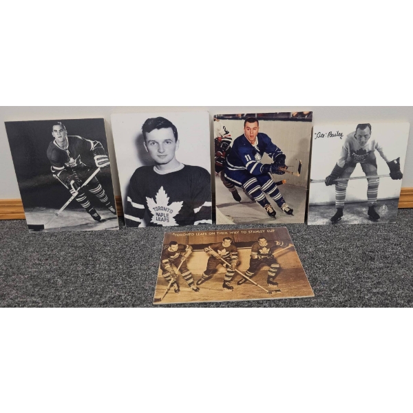 Toronto Maple Leafs Vintage Photos Featuring Players and Team Moments