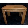 Vintage Wooden Side Table - 26W, 22D, 20T