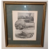 Image 1 : A.R Ward's Historical Framed Print  "Modern Prairie Farming"