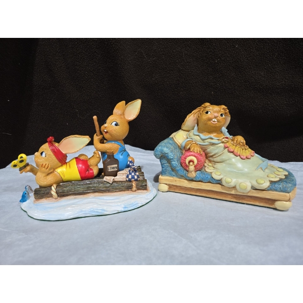 Pen Delfin Collectible 'The Raft' & 'Duchess' Figures 