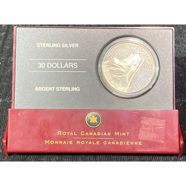 2007 National Vimy Memorial $30 Sterling Silver Coin