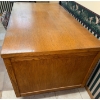Image 3 : Antique Oak Government Desk 60 x 33 x 30T & Chair 