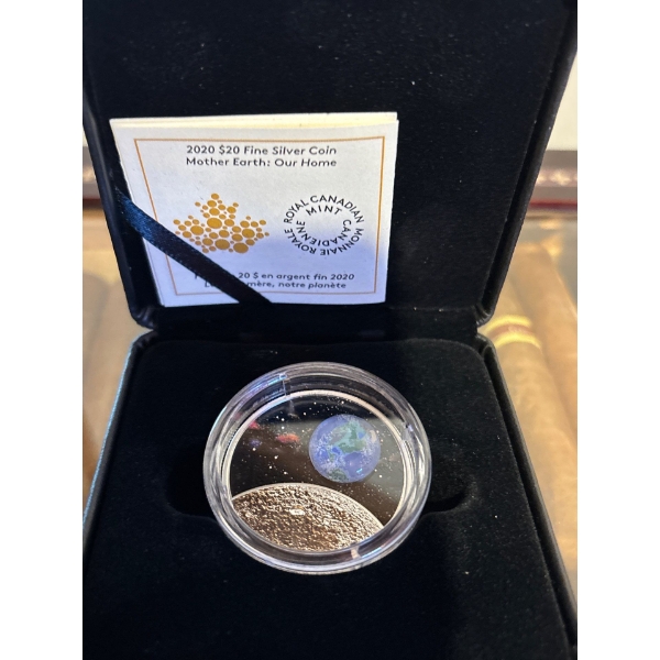 2020 $20 Mother Earth: Our Home - Pure Silver Coin