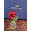 Image 5 : Swarovski Crystal Flowers Collection: Tulip, Clover, and Rose with Boxes