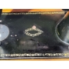 Image 5 : Early 20th Century Singer Sewing Machine with Pedal and Cover