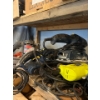 Image 11 : Entire shelf with miscellaneous power, tools, drills skill size sanders planers Lights, thousands of