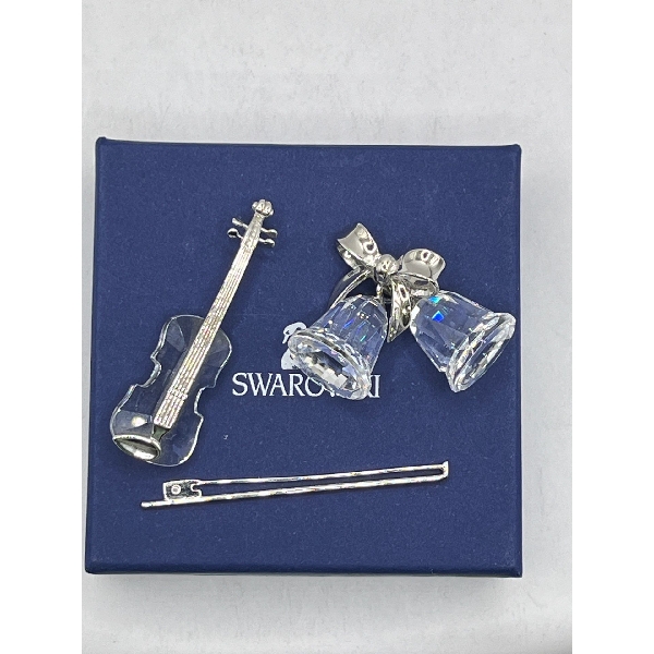 Swarovski Crystal - Violin and Bells