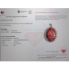 Image 3 : 21.03 ct Certified Silver Ruby gemstone Pendant ($3,925 Appraisal)