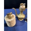 Image 2 : 3 Lighters; Rock, Teapot, Leather Wrap