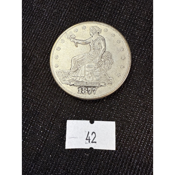 1877 United States Trade Dollar - Silver