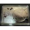 Image 1 : 1996 3 Troy Ounce USA Special Limited Anniversary Coin & Bar United States Mint 5000 Mintage