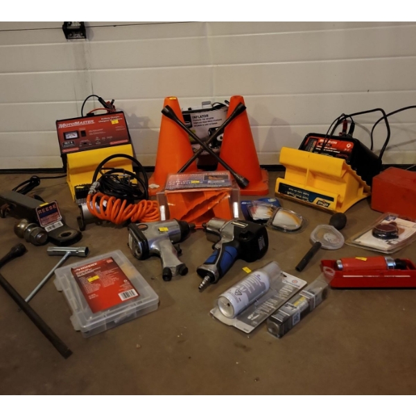 Car Owners Essentials - Battery Boosters - Air Pumps - Impact Tools & More