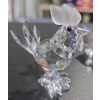 Image 2 : Swarovski Crystal Elephants (2), Rooster + Chicken (Each Approx 2" Tall)