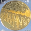Image 6 :  2005 $8 Commemoration of the Chinese Railway Workers Two Silver Coin Set
