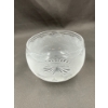Image 2 : Intaglio Carved Double Lion Crystal Bowl 3.5 x 4,5