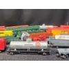 Image 3 : Vintage Train Boxcars and Other Train Set Pieces - Likely 1950s-60s