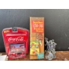 Image 2 : Coke Die Cast '65 Ford Mustang Unopened 1/10000, Penthouse Swizzles, MaruMan T7 Butane Lighter