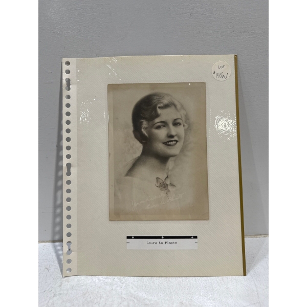 Laura La Plante Autograph