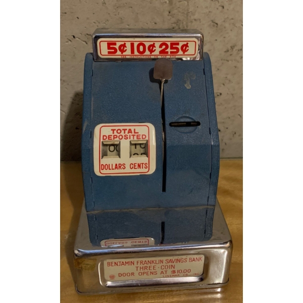 Benjamin Franklin Collectable Savings Bank