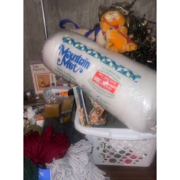 Assortment Of Crafts & Supplies For All Sorts Of Projects