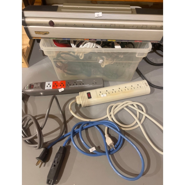 Cord Hoard - Power Bars Extention Cords & More
