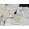 Image 4 : Embroidered Linens, Sheers, Placemats, Napkins and Other Dainty Textiles