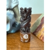 Image 7 : Oriental Decor - Stoneware (26) Fisherman (7T), Asian Stone Name Stamps (2), Green Onyx  Pyramid