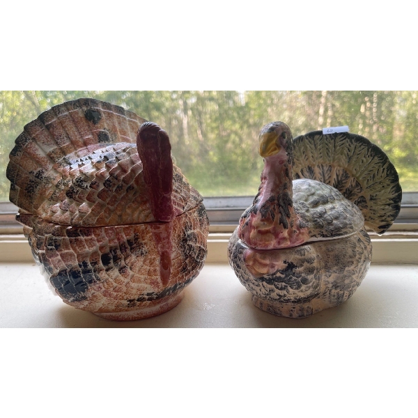 Turkey Cookie Jars 
