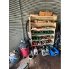 Image 1 :  all contents of shell, including shelf and shop vac
