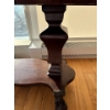 Image 3 : Victorian Mahogany Pedestal Table 51x46x29 Claw & Ball