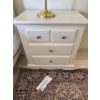 Ikea Pair Of Bedside Tables White Painted Wood