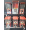 Image 1 : Vintage Coin Operated Vending Machine w/ 6 Dispensers 32 W, 21 D, 54 T, Key Included	