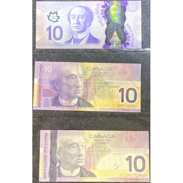 Canadian $10 Bills