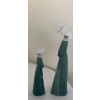 Image 2 : Hand Painted Pair of Nuns By Ardalt Japan - Tallest is 10.5T 