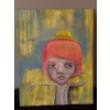 Lauri Ansell - Orange Hair Girl - Oil On Canvas Board   11 x 14