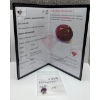 Image 5 : 5.6ct Oval Cut Untreated Red Ruby 12.0mmx10.0mmx4.70mm