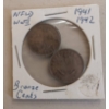 Image 3 : Historical Coins and Banknotes, Including Confederate $20 Bill and 100,000 Ruble Soviet Note