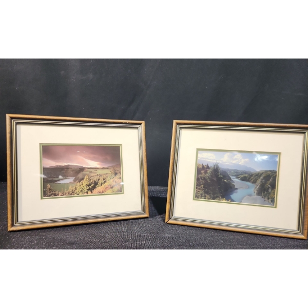 Tranquil Framed Scenes from New Zealand's Rakaia River Gorge