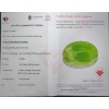 Image 3 : ($24,750 Appraisal) - 33 ct Certified Green Peridot gemstone 